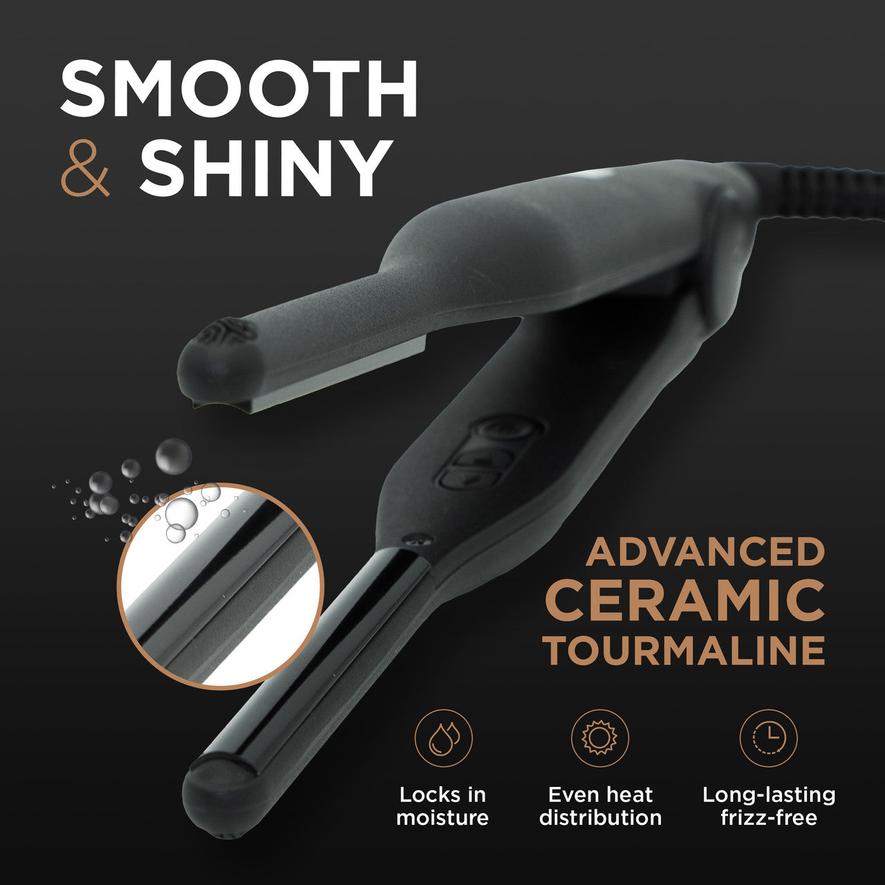 COCCO® Stiletto 3/10" Domed Flat Iron