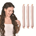Satin Heatless Hair Curlers | Overnight No Heat Curling Rod Set