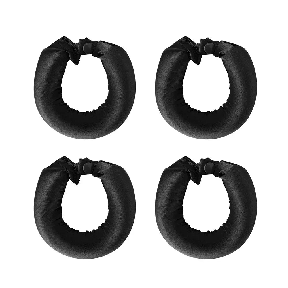Satin Heatless Hair Curlers | Overnight No Heat Curling Rod Set
